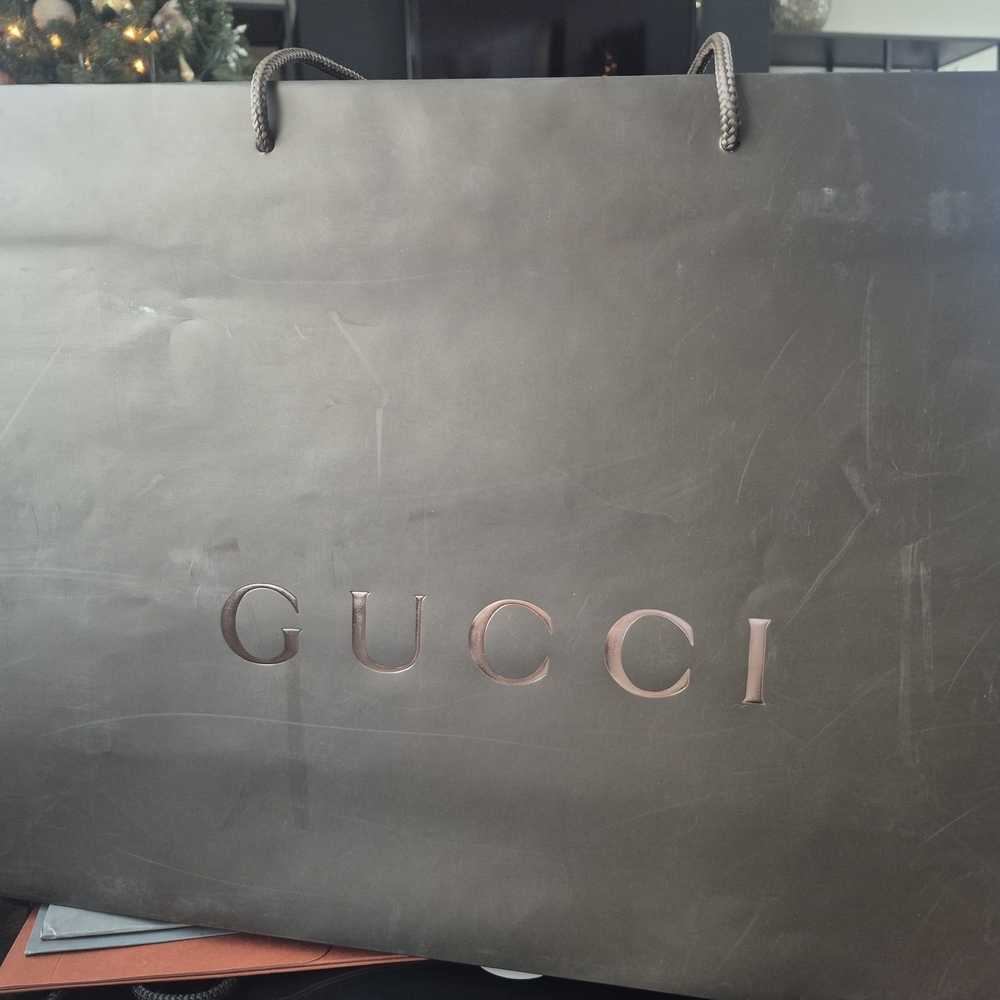 Luxury GUCCI SHOPPING BAG 19x14x4.5